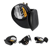 Snail Siren Horn Speeker Impermeabile, Forma Lumaca Corno Di Lumaca Elettronico Mini Forte Tromba Clacson 510 Hz 12 V Universale per Altoparlante Vocale Ad Alta Voce Da Moto