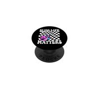 Snail Slug Retro Humorous Graphic Slug Life Matters PopSockets PopGrip Adesivo