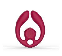 SNAIL VIBE - GIZI DUO STIMOLATORE DI COPPIA TELECOMANDO BORDEAUX