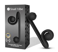 Snail Vibe Vibratore Nero 24 cm