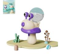 Snail Water Blaster Toy for Kids - 16ft Range Electric Water Gun, snail water spray toy, Universal Bottle Adapter for Kids Adults Summer Water Fights (Purple)