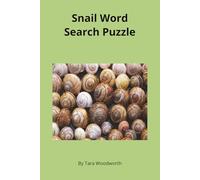 Snail Word Search Puzzle Book for Kids: Fun Garden & Nature-Themed Word Find Puzzles Featuring Snails, Shells, Slime Trails & Outdoor Adventures | Large Print Activity Book