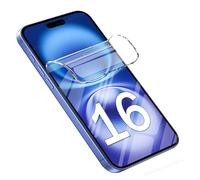 Snailcanfly 2Pcs Pellicola idrogel ad alta sensibilità per iPhone 16 Plus 5G 6.7inch 2024 Proteggi schermo in TPU trasparente morbido e flessibile a prova di esplosione Non vetro temperato