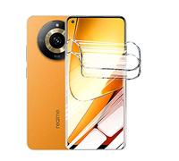 Snailcanfly 2Pcs Pellicola idrogel ad alta sensibilità per Realme 11 6.43" Proteggi schermo in TPU trasparente morbido e flessibile a prova di esplosione Non vetro temperato