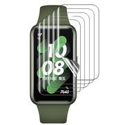 Snailcanfly Pellicola idrogel 5pcs per HUAWEI Band 8 Smart band 1.47" Smart Watch Trasparente TPU Pellicola Protettiva Schermo Touch Sensibile, HD Clear, Ultra Sottile, Auto Guarigione