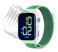 Snailcanfly Pellicola idrogel 5pcs per SaveFamily SaveWatch Plus 2 2.13" Orologio Smart Trasparente TPU Pellicola Protettiva Schermo Touch Sensibile, HD Clear, Ultra Sottile, Auto Guarigione