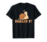 Snailed It - Lumaca Umoristica per Uomo e Donna Maglietta