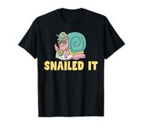 Snailed It - Lumaca Umoristica per Uomo e Donna Maglietta