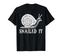 Snailed It - Lumaca Umoristica per Uomo e Donna Maglietta