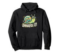 Snailed It! - Simpatico Lumaca con Scritta sarcastica Felpa con Cappuccio
