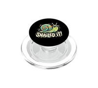 Snailed It! - Simpatico lumaca con scritta sarcastica PopSockets PopGrip per MagSafe
