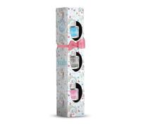 Snails 510423 - Set regalo per bambini, motivo: paese arcobaleno, 3 x 5 ml, a base d'acqua, lavabile, innocuo, vegano