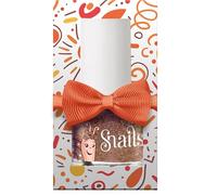 Snails 511789 - Smalto per unghie per bambini Mini Magic Orange Splash, in confezione regalo, a base d'acqua, lavabile, innocuo, vegano