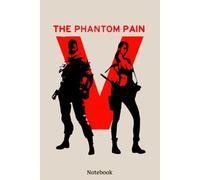 Snake and Quiet Metal Gear The Phanttom Pain Notebook: Journal, notebook, planner, organiser, bullet journal, sketchbook_ 6x9 inches, 120 dotted pages