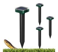 Snake Away - Repellente per serpenti ad energia solare, per cortile, impermeabile e sicuro per animali domestici, per garage, prato, uso domestico (4)