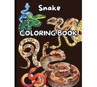 Snake Coloring Book for Kids: Slither into Creativity with Fun and Fascinating Snake Designs!