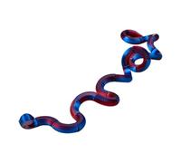Snake Fidget Toy, Joint Movable Kids Fidget Toys, Portable Sensory Playthings, Pranks and Home Decoration for Stress Relief and Fun Games, 2.36x0.79 Inches