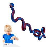 Snake Fidget Toy, Joint Movable Sensory Toy, ABS Portable Fidget For Kids, Fun Animal Toys For Learning, Ideal For Pranks And Home Decoration, Engaging Stress, Compact Size, 2.36x0.79 Inches