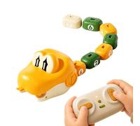 Snake Game, Remote Control Magnetic Snake Toy with Sound and Light, 13cm