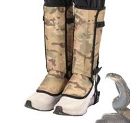 Snake Guards for Legs Adjustable - Strap Leg Protection Outdoor Snake Proof