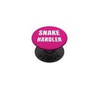 Snake Handler Animal Control Officer Uniforme Testo Piccolo PopSockets PopGrip Adesivo