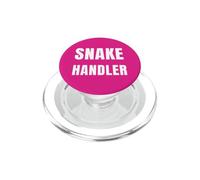 Snake Handler Animal Control Officer Uniforme Testo Piccolo PopSockets PopGrip per MagSafe