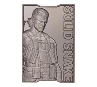 SNAKE LINGOTTO METAL GEAR SOLID 2 LIMITED NUOVO FANATTIK METALLO KONAMI INGOT