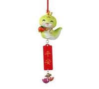 Snake Ornament - Car Mascot | Chinese New Year Snake Ornament | Chinese New Year Decor, Good Luck Charm Lunar Chinese New Year Decor, Good Luck Charm, Resin Snake Pendant - Car Pendant
