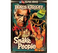 Snake People (Retro Cover Art) (DVD) Boris Karloff Charles East Julissa