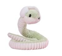 Snake Plush Scarf - Soft Cozy Winter Scarf Snake Stuffed Toy, Adorable Plush Doll | 59 Inches Festival 2025 Year of the Snake Plush Accessory with Hairpin, Carino Room Decoration for Kids & Adults