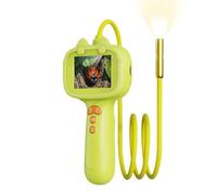 Snake Scope Kids - Microscopio digitale portatile con luce LED, strumento scientifico educativo, apprendimento all'aperto con dispositivo di esplorazione, compleanno, Natale, coppia