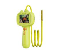 Snake Scope Per Bambini,Microscopio Tascabile Portatile da 6 cm,Telecamera Microscopio Bambini con Luce Integrata | Giocattolo Educativo Scienza Regalo Compleanno Natale Ragazze Ragazzi