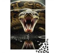 Snake Set Da 1000 Pezzi Carta Riciclata Python Snake Puzzle Per Adulti Appassionati Di Puzzle Per Adulti Loisirs A Casa Facile Da Conservare 70x50cm/1000pcs