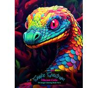 Snake Spectrum: Vibrant Coils Coloring Book Vol 4