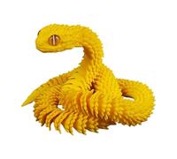 Snake Toy, Animals Figures, Articulated Design Realistic Texture Flexible Movement Lightweight Build Portable Size, Snake Pranks for Car Interior, Bedroom, Shelf, 29.53inches