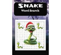 Snake Word Search Puzzle Book: Word Searches With Easy to Read Print about X, X, X and More I 6x9 inches, 110 pages I 50+ Puzzle … Gift for Vacations, Holiday and free times