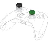 Snakebyte Control Caps, 4 Pezzi Nero/Verde - Xbox One