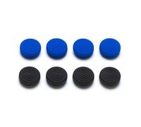 Snakebyte Control Caps, 8 Pezzi, Nero/Blu - PlayStation 4