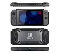 Snakebyte - Custodia rigida per Nintendo Switch (console e Joy-Con), retro antigraffio in policarbonato, impugnatura ergonomica, custodia robusta