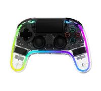 Snakebyte Gamepad RGB 4 Mando Inalámbrico 500mAh USB-C Transparente para PS4