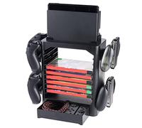 snakebyte Games Tower - Storage up to 10 Games + Space for your Switch Accessosieres (Nintendo Switch)