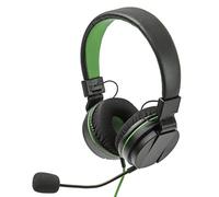 snakebyte Xbox One HEADSET X - Cuffia da gioco stereo con microfono per XBOX One / XBOX One X, spina audio da 3,5 mm, compatibile con PC, PS4, VOIP, chiamate in conferenza, VideoCall, Skype, Zoom