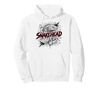 Snakehead Predator Jungle Palude Pescatore Felpa con Cappuccio