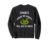 Snakes Make Me Happy, You Not So Much, t-Shirt Snake Felpa