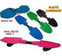 SNAKESKATE C/RUOTE LUMINOSE 51557