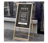 SnamicE Espositore a cavalletto per insegne, Supporto per Poster da Esterno, Display pubblicitario Pieghevole e Portatile per Centri Commerciali e Negozi, Facile da mo,80x120cm