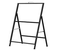 SnamicE Espositore per Poster da Esterno, cartellone pubblicitario da Pavimento in Ferro con Supporto Portatile e Pieghevole per insegne pubblicitarie per fiere, uffic,