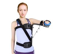 SnamicE Ortesi per abduzione della spalla, tutore fisso dell'articolazione della spalla, tutore fisso per spalla adulta, correzione della lussazione, per la fissazione di spalla e gomito, destra