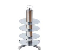 SnamicE Supporto per bobina a 1/2/3/4/5 asse, carrello porta bobina per filo elettrico, installatore, rotante a 360 ° per uso industriale, 4 bobine