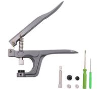 Snap Bottoni Pinze,Pinze Installazione per Bottoni,Pinze per Bottoni Automatici,Bottoni Pressione Pinza,T3 T8 Abbigliamento Pulsante Pinze Strumento per Cucire,Per artigianato di cuoio fai da te